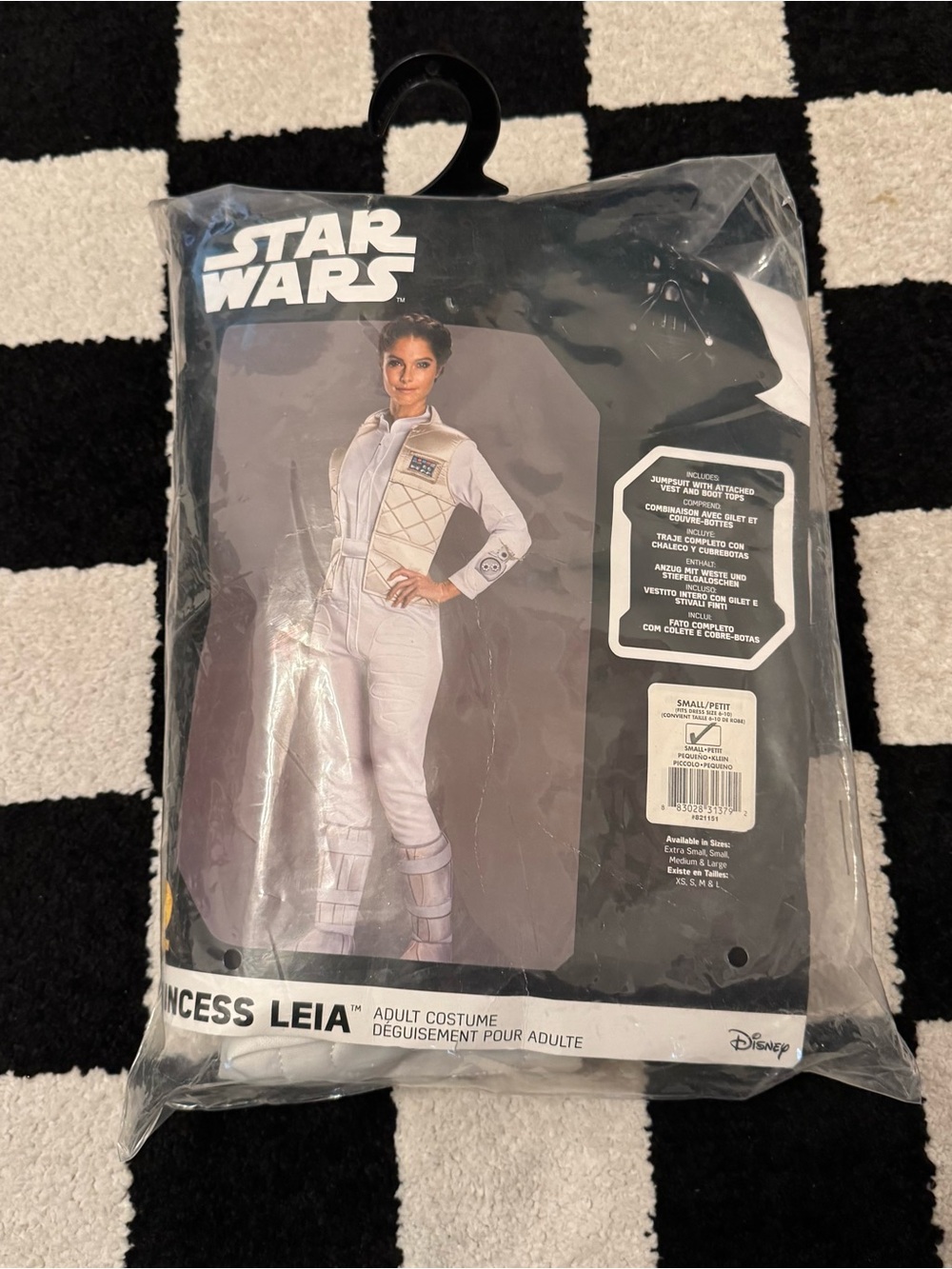 Star Wars Princess Leia White Flight Suit Costume Women’s Size Small